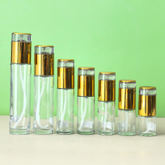 20ML30ML40ML50ML60ML80ML100ML120ML transparent thickened glass cosmetic essence lotion bottle press spray bottle wholesale