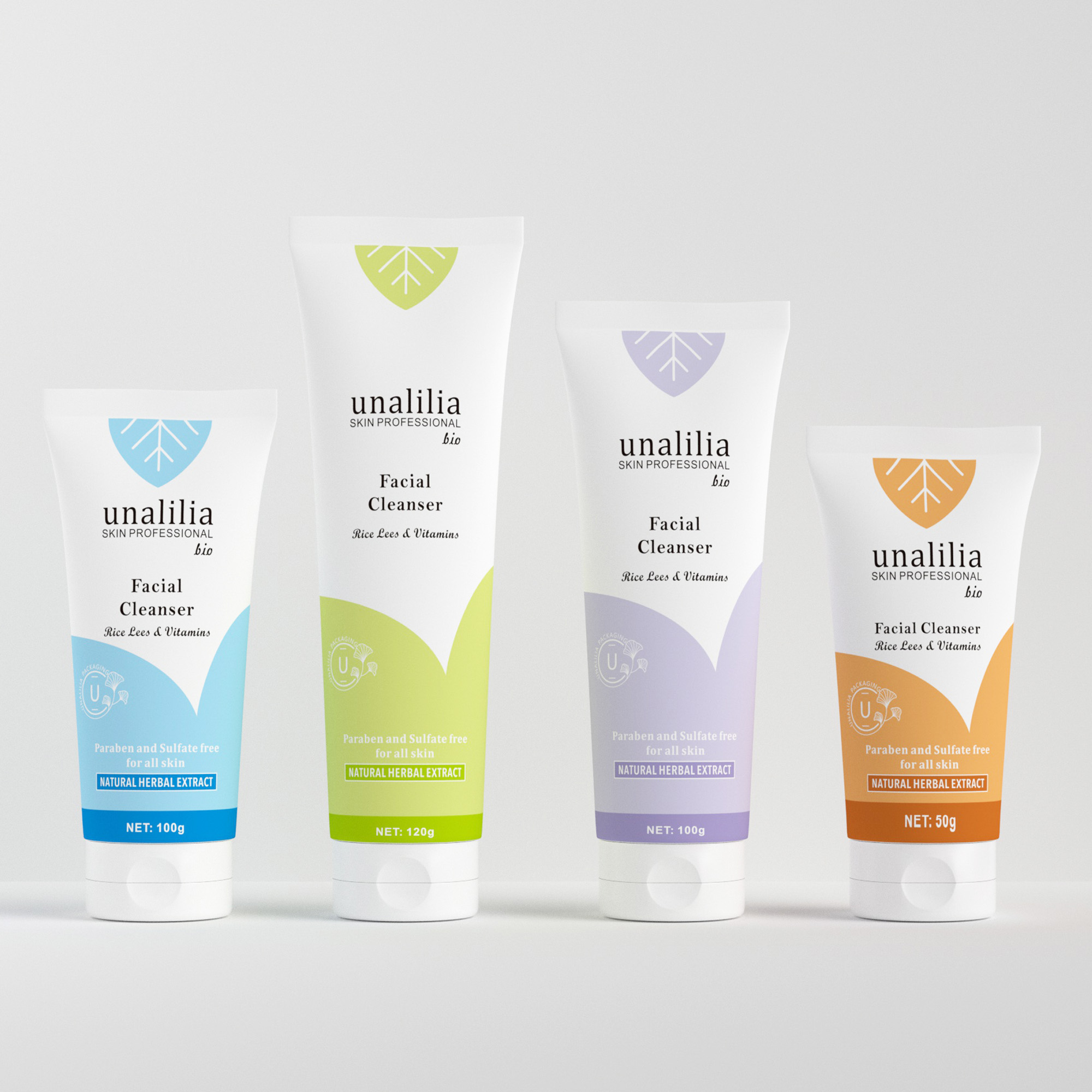Custom Cosmetic Packaging Plastic Container - Shampoo Squeeze Bottle - Body Wash Pump Bottle - Cream Jar - Facial Cleanser Tube
