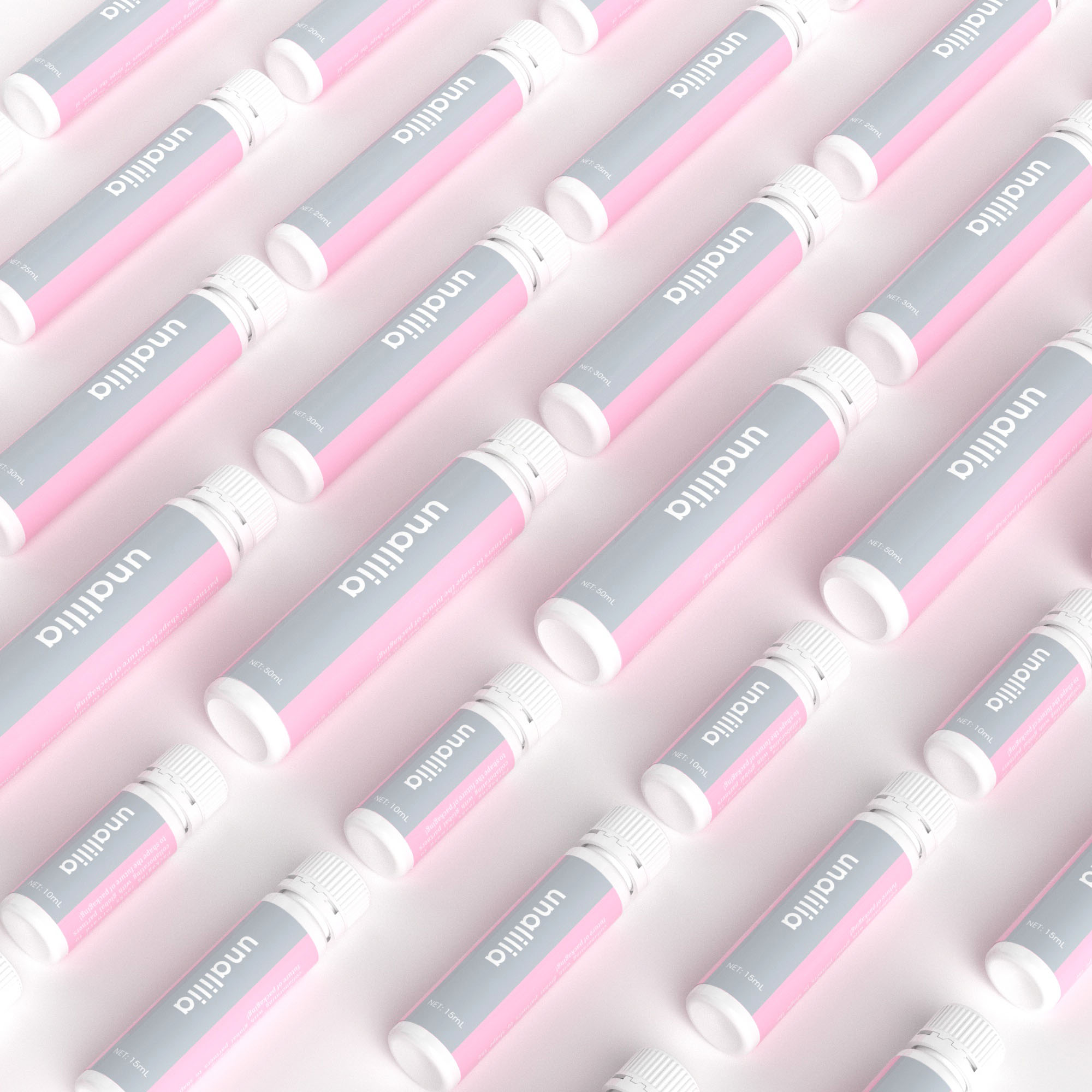10ml 15ml 20ml 25ml 30ml 50ml Mini White PP Bottle with Pilfer Proof Cap for Nutrients Oral Liquid Enzyme Serum Packaging