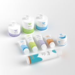 Custom Cosmetic Packaging Plastic Container - Shampoo Squeeze Bottle - Body Wash Pump Bottle - Cream Jar - Facial Cleanser Tube