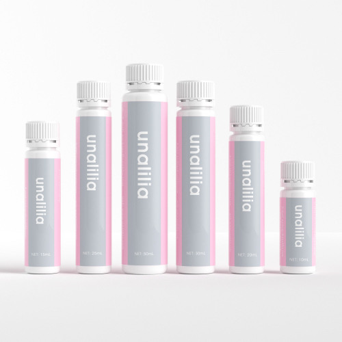 10ml 15ml 20ml 25ml 30ml 50ml Mini White PP Bottle with Pilfer Proof Cap for Nutrients Oral Liquid Enzyme Serum Packaging