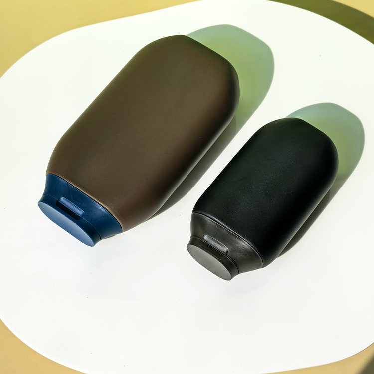 HDPE Plastic Oval Squeeze Bottle with Flip Top Cap 100ml 200ml