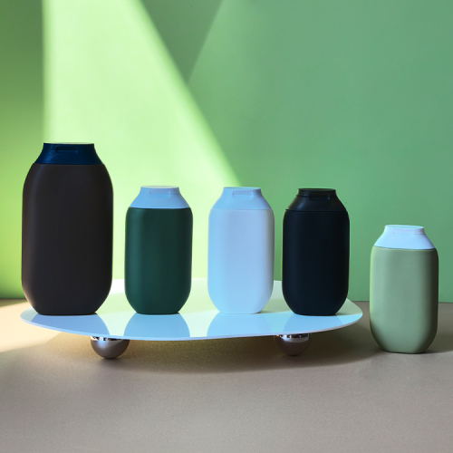HDPE Plastic Oval Squeeze Bottle with Flip Top Cap 100ml 200ml