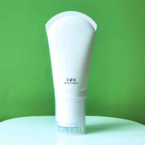 100ml Plastic Squeeze Tube Applicator with Massage Brush