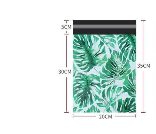Custom Printed Colorful Poly Mailers, Self-Adhesive Clothing E-Commerce Packaging Bags, Wholesale Customizable Courier Shipping Bags