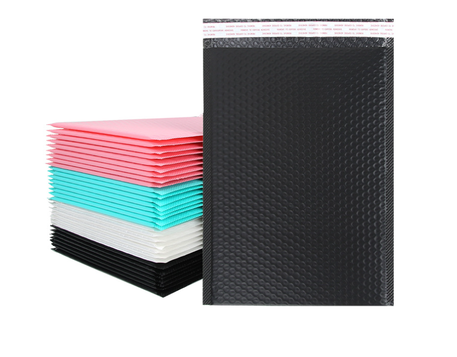 Film Bubble Courier Bags, Logistics Clothing Packaging Poly Mailers, Heavy Duty Self-Seal Shipping Bags for E-Commerce Wholesale
