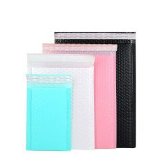 Film Bubble Courier Bags, Logistics Clothing Packaging Poly Mailers, Heavy Duty Self-Seal Shipping Bags for E-Commerce Wholesale