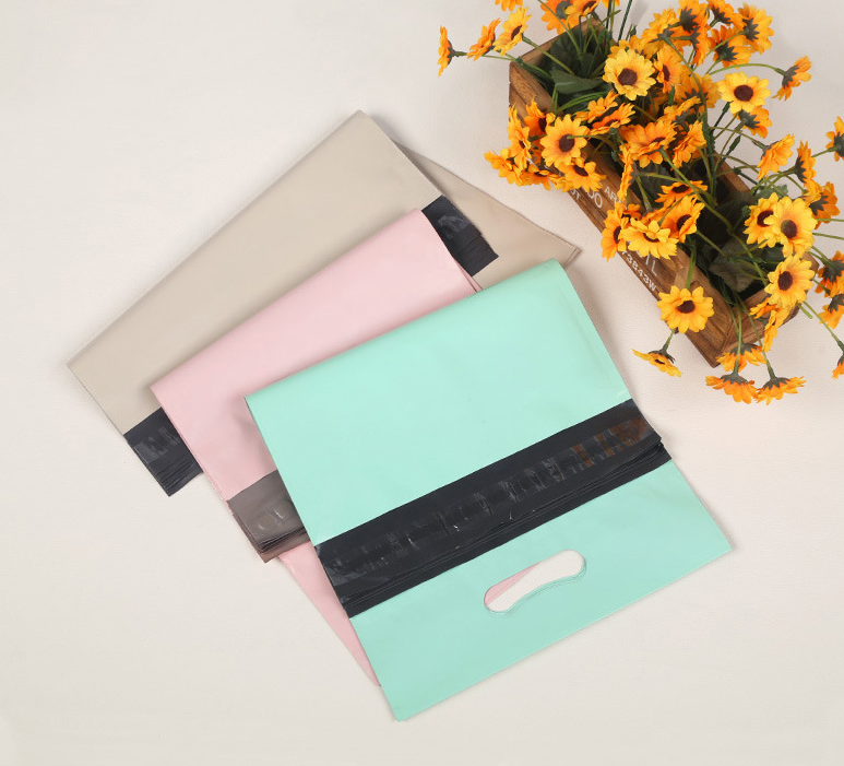 Hand-Held Courier Bags, Waterproof E-Commerce Logistics Packaging, Express Poly Mailers Bags for Shipping