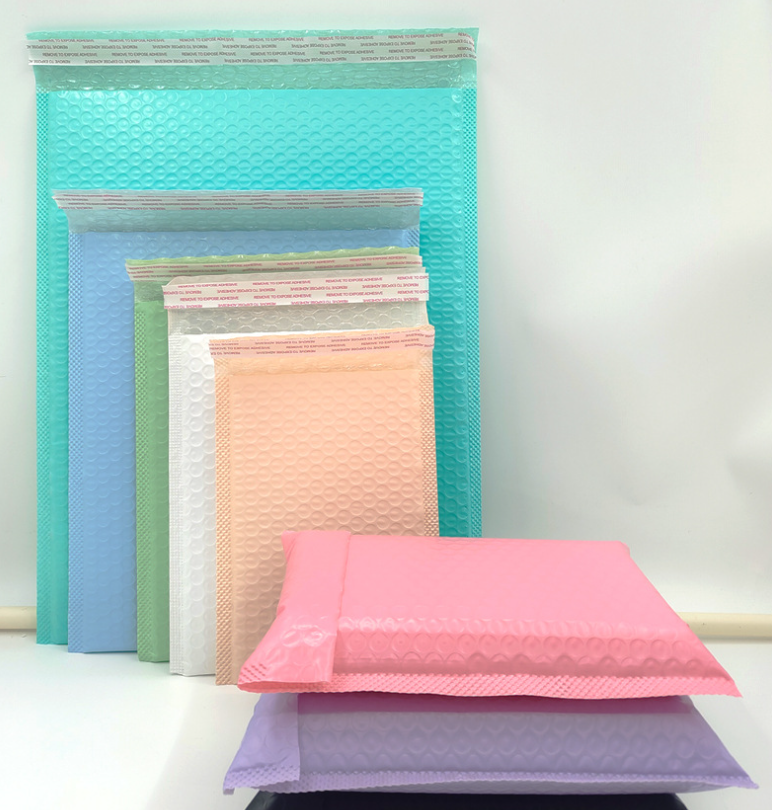 Custom Color Bubble Mailers Bags, Foam Courier Bags, Shipping Packaging Bags
