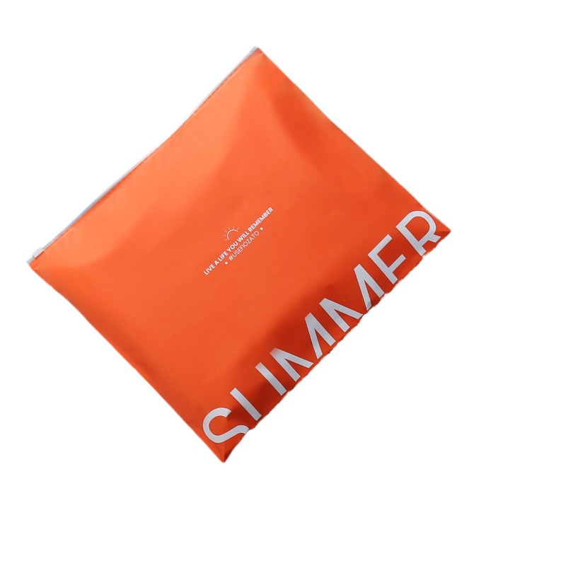 Colored courier bags portable PE thickened waterproof clothing packaging bags logistics courier bags destruction bags wholesale