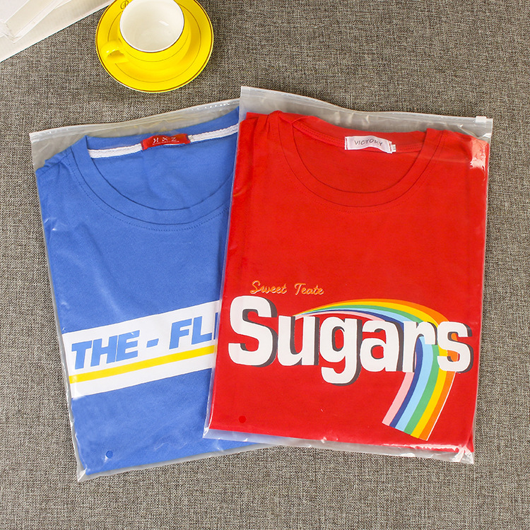 Colored courier bags portable PE thickened waterproof clothing packaging bags logistics courier bags destruction bags wholesale