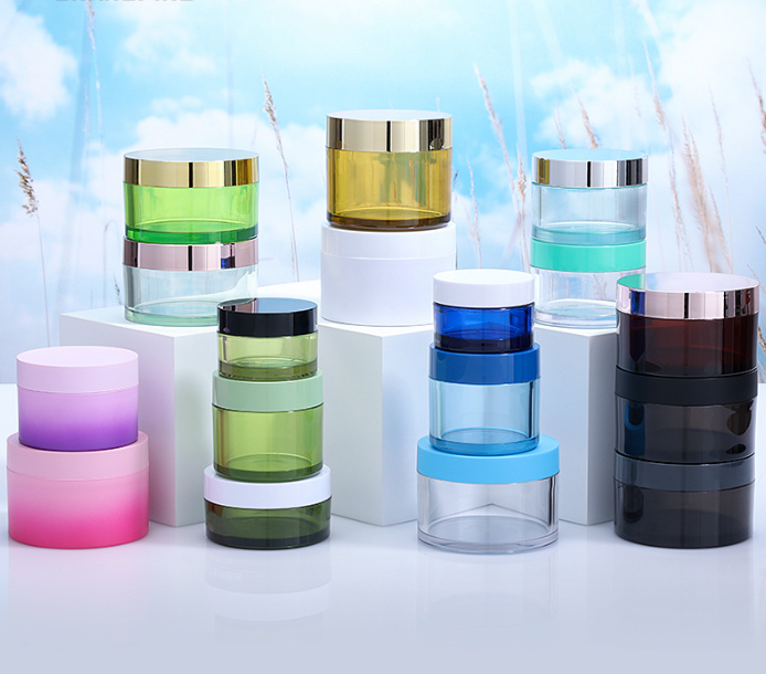 15G 30G 100G 120G 150G 200G 250G cosmetics skin care products bottle cream thick wall cream bottle transparent pet plastic wide mouth jar