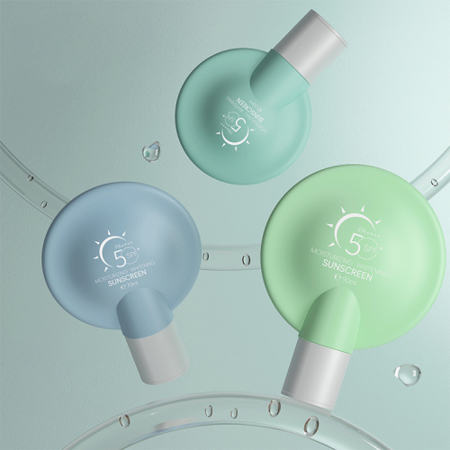50ML 70ML 90ML screw cap sunscreen empty bottle squeeze hand cream lotion bottle sunscreen isolation milk refill bottle