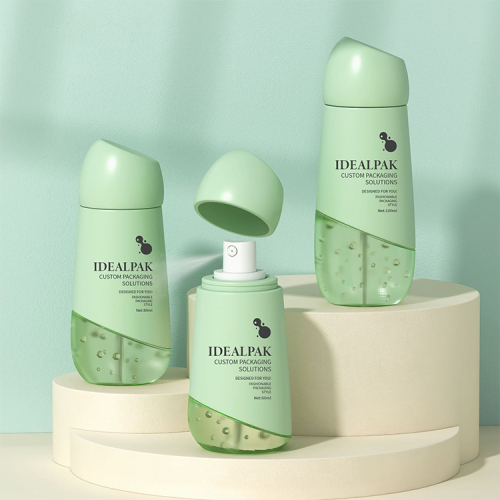 High-end 60ML 80ML 100ML light luxury double-layer capsule spray bottle aromatherapy perfume bottle fine mist toner