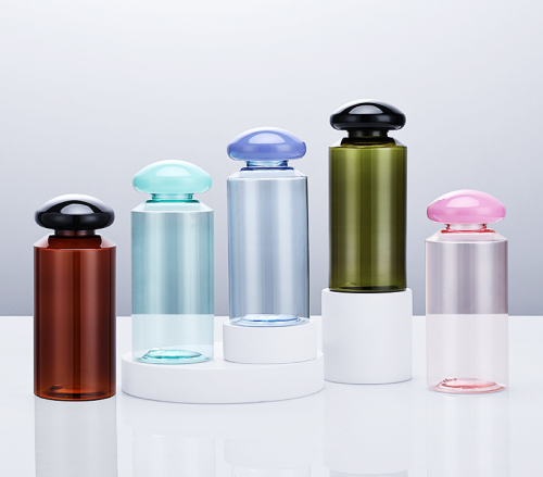 50ML 75ML 100ML 150ML 200ML Hydrosol Bottle PET Plastic Mushroom Cap Cosmetic Toner Cream Toner Empty Bottle Packaging