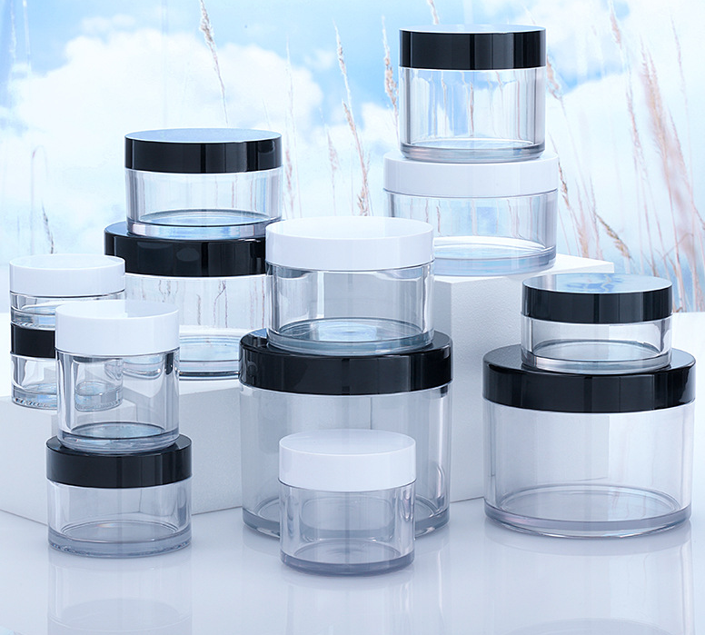 15G 30G 100G 120G 150G 200G 250G cosmetics skin care products bottle cream thick wall cream bottle transparent pet plastic wide mouth jar