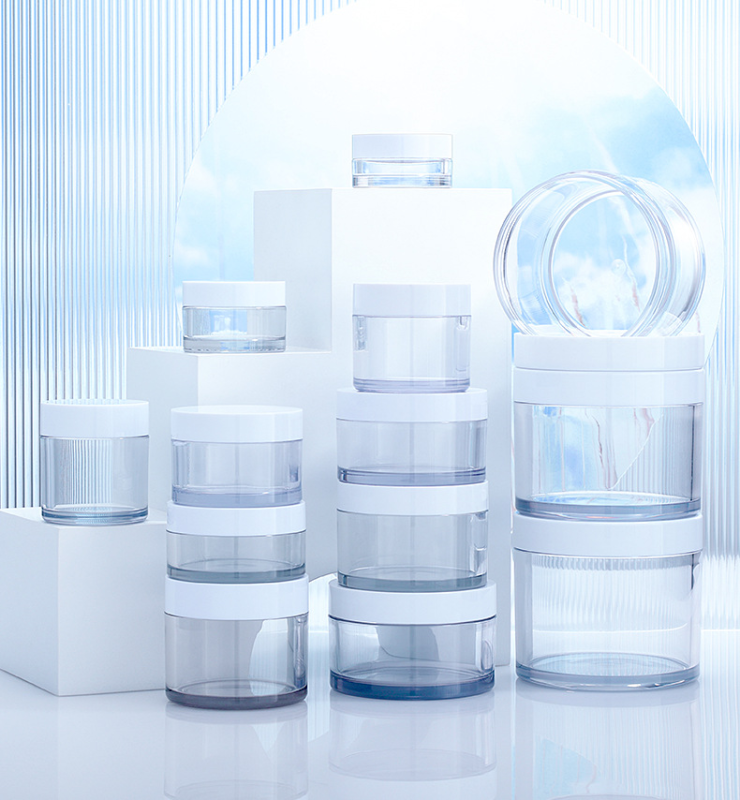 15G 30G 100G 120G 150G 200G 250G cosmetics skin care products bottle cream thick wall cream bottle transparent pet plastic wide mouth jar