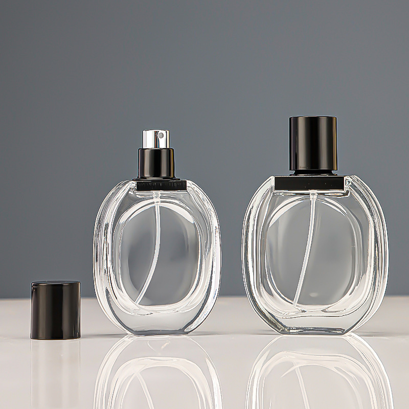 30ml50ml80ml glass perfume bottle perfume bottle press spray bottle cosmetic perfume empty bottle