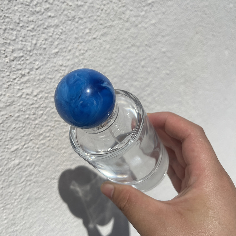 Perfume bottle sample 30ml50ml100ml transparent perfume glass bottle spray bottle perfume empty bottle