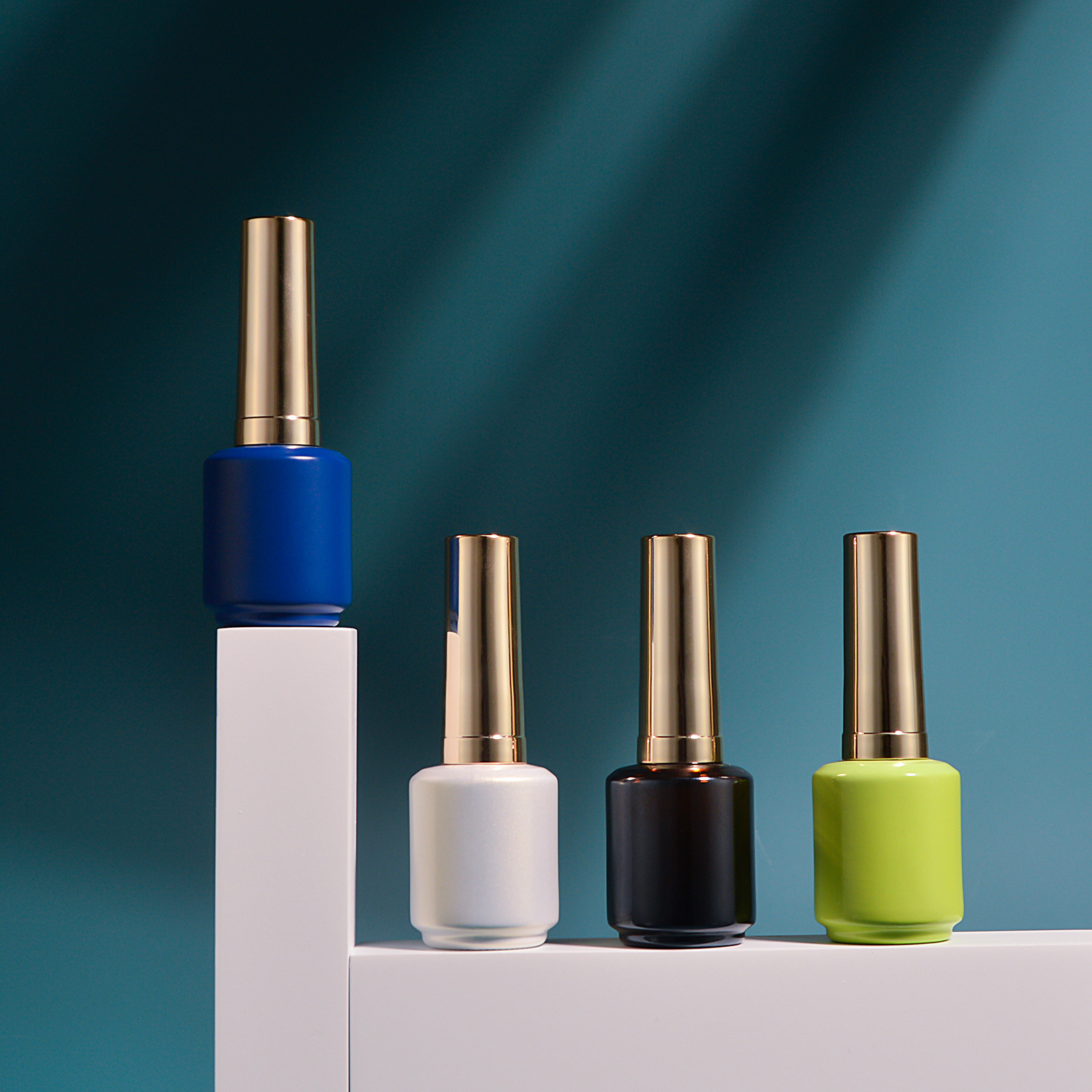 Gel nail polish bottle, special offer, empty 15ml bottle of colored gel nail polish, glass bottle.