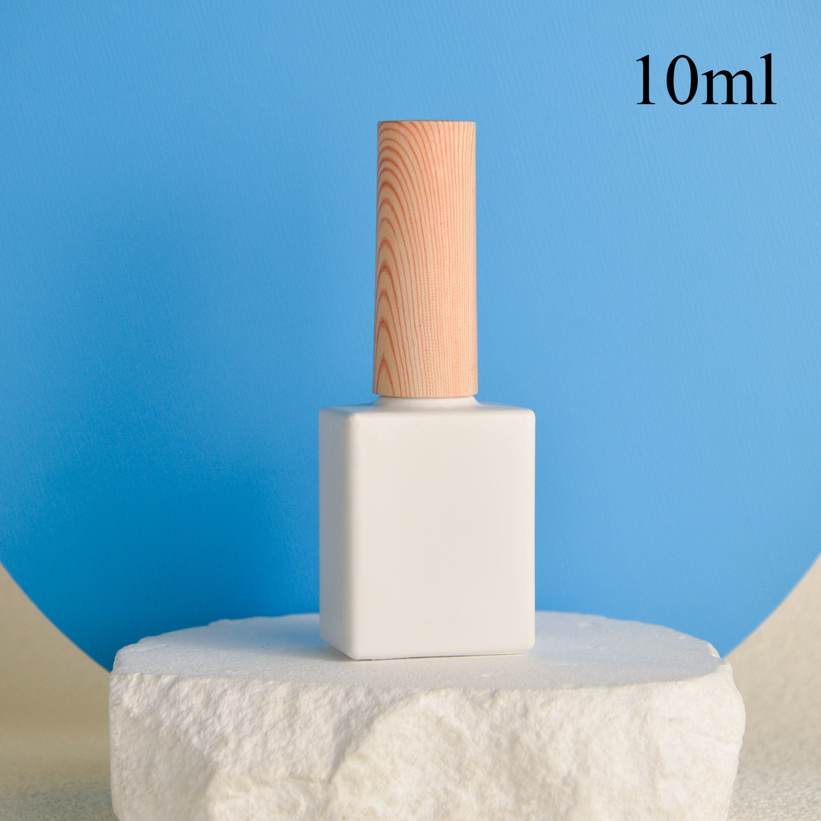 15ML10ML8ML factory nail polish gel bottle white nail polish bottle packaging bottle supply glass bottle