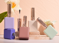 Gel nail polish bottle, special offer, empty 15ml bottle of colored gel nail polish, glass bottle.