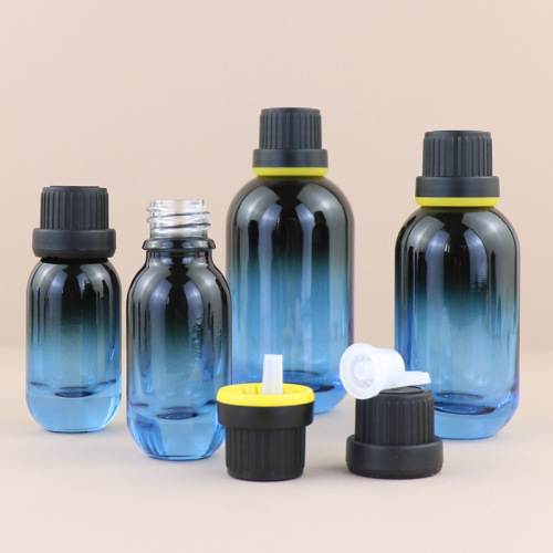 10ml30ml50ml thick bottom new essential oil bottle cosmetic packaging empty bottle mixing bottle dropper bottle dropper cap