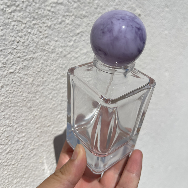30ml50ml100ml clear glass bayonet spray bottle cosmetic perfume empty bottle