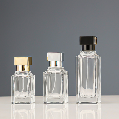 30ml50ml100ml perfume bottle transparent perfume glass bottle portable press spray bottle perfume empty bottle