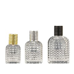 Perfume bottle portable packaging press spray bottle 30ml50ml100ml cosmetic perfume empty bottle wholesale