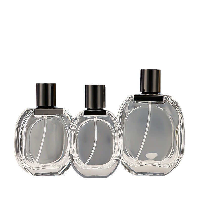 30ml50ml80ml glass perfume bottle perfume bottle press spray bottle cosmetic perfume empty bottle