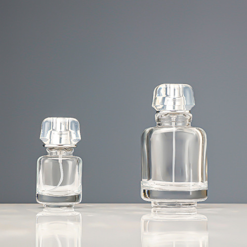 30ml90ml transparent perfume bottle portable sub-bottle press cosmetic perfume empty bottle