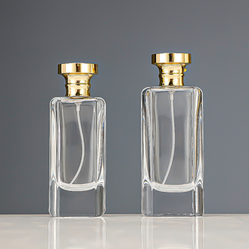 Perfume bottles wholesale 50ml100ml transparent perfume bottles push spray bottles perfume empty bottles
