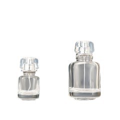 30ml90ml transparent perfume bottle portable sub-bottle press cosmetic perfume empty bottle