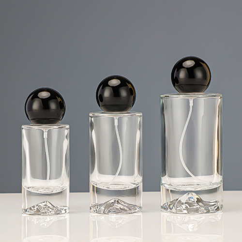Perfume bottle 30ml50ml100ml transparent glass bottle portable spray bottle perfume air separation bottle
