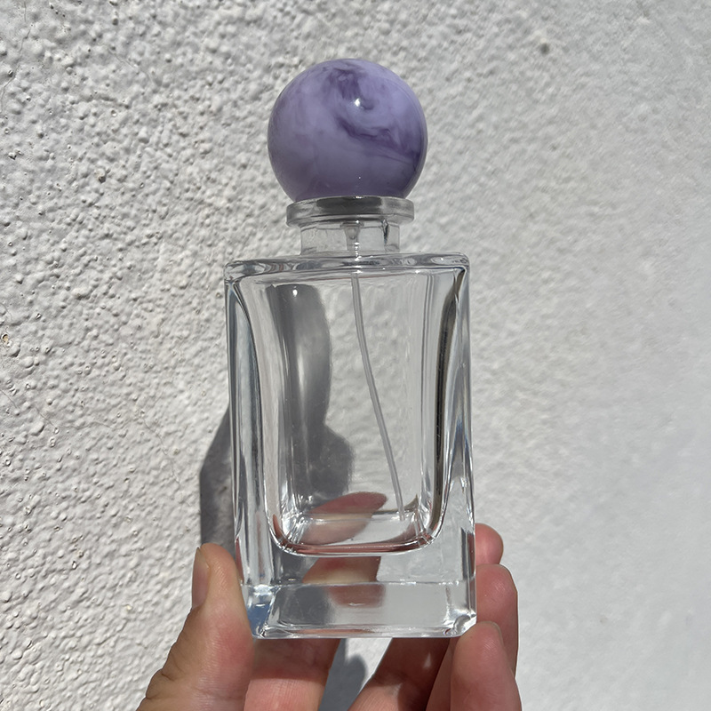 30ml50ml100ml clear glass bayonet spray bottle cosmetic perfume empty bottle
