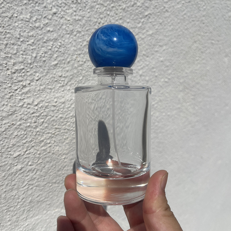 Perfume bottle sample 30ml50ml100ml transparent perfume glass bottle spray bottle perfume empty bottle