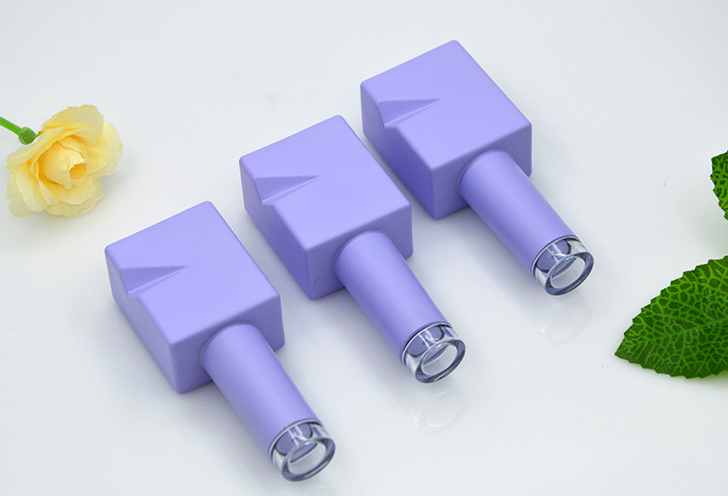 10ml Purple Gel Nail Polish Empty Bottle, Nail Polish Dispenser