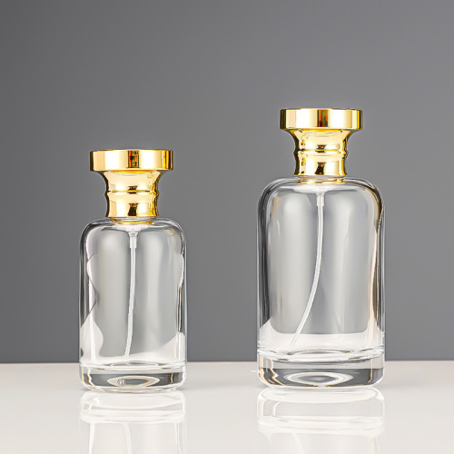 Perfume bottle 50ml100ml transparent perfume bottle press spray bottle cosmetic perfume bottle
