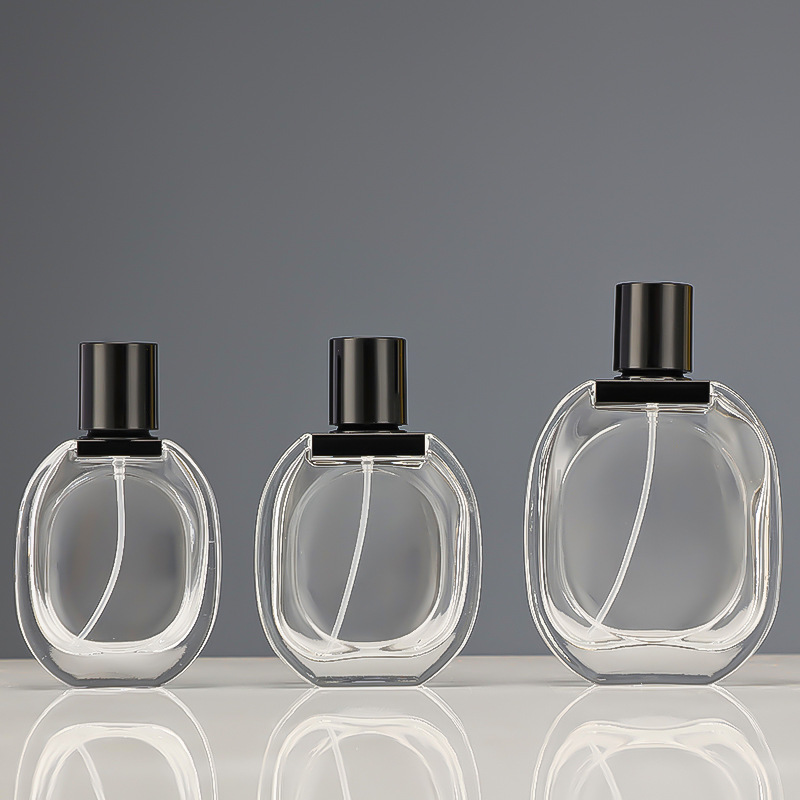 30ml50ml80ml glass perfume bottle perfume bottle press spray bottle cosmetic perfume empty bottle