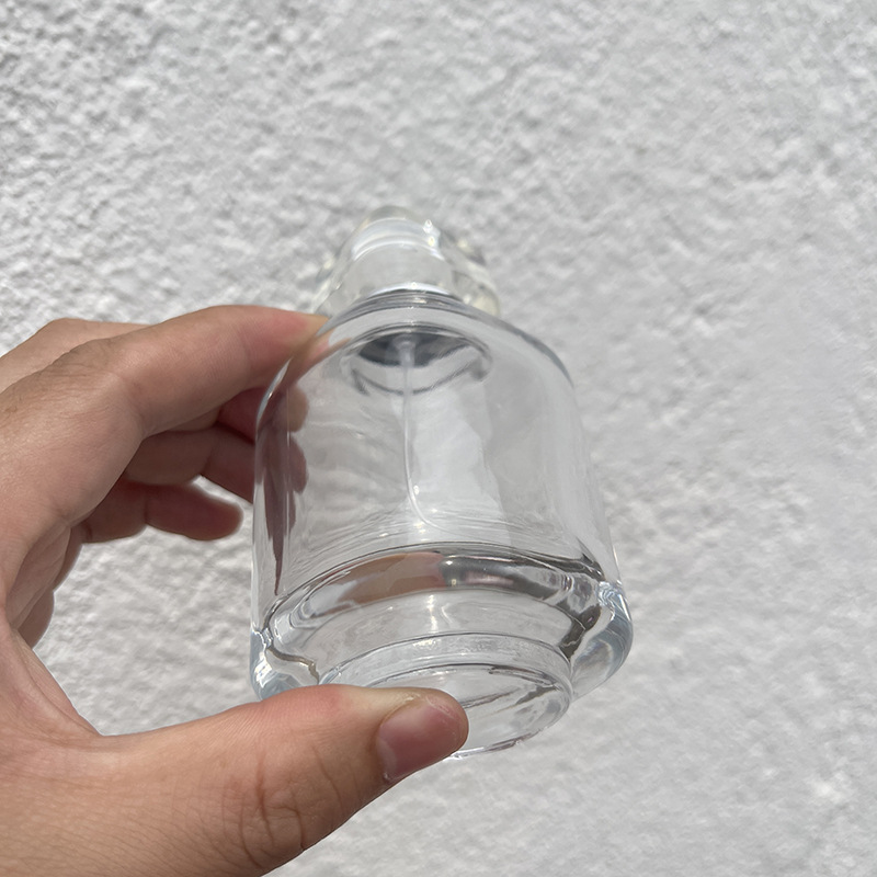 30ml90ml transparent perfume bottle portable sub-bottle press cosmetic perfume empty bottle