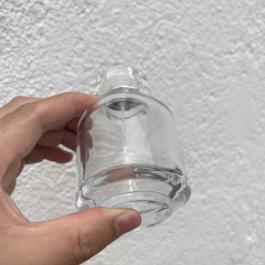 30ml90ml transparent perfume bottle portable sub-bottle press cosmetic perfume empty bottle