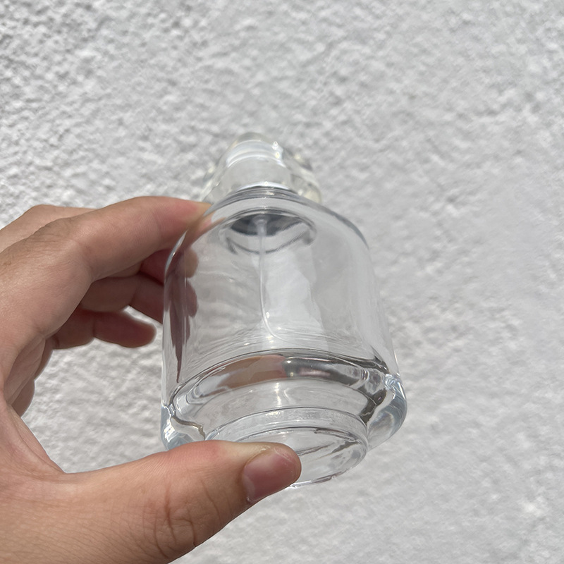 30ml90ml transparent perfume bottle portable sub-bottle press cosmetic perfume empty bottle