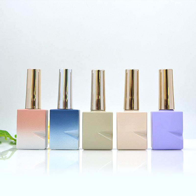 10ml Purple Gel Nail Polish Empty Bottle, Nail Polish Dispenser