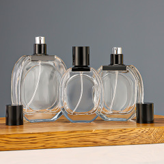 30ml50ml80ml glass perfume bottle perfume bottle press spray bottle cosmetic perfume empty bottle