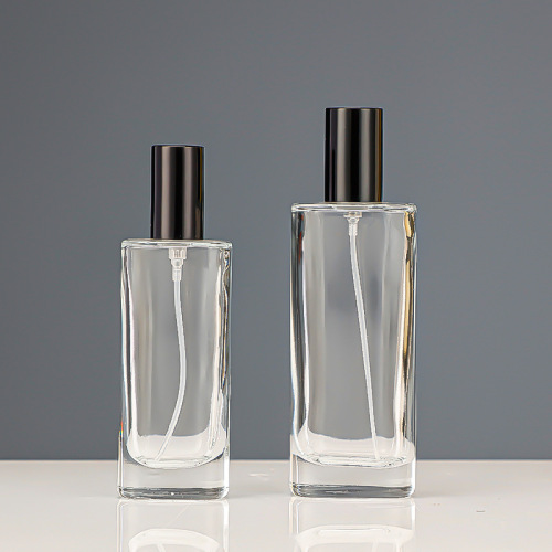 Perfume bottle transparent glass sample bottle 30ml50ml spray bottle cosmetic bottle perfume empty bottle