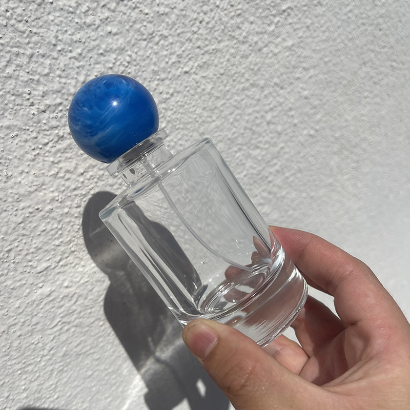 Perfume bottle sample 30ml50ml100ml transparent perfume glass bottle spray bottle perfume empty bottle