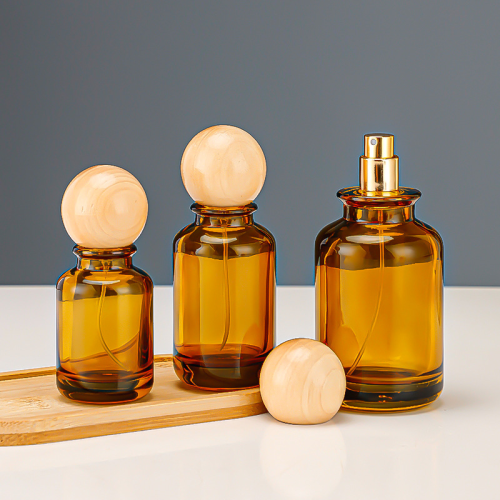 Perfume bottle 30ml50ml100ml transparent perfume bottle press spray bottle cosmetic perfume bottle