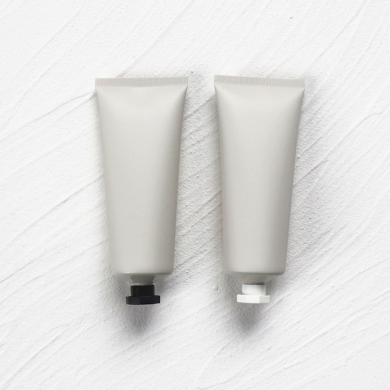 100g gray matte cosmetic tube plastic squeeze bottle inverted bottle PE Morandi color