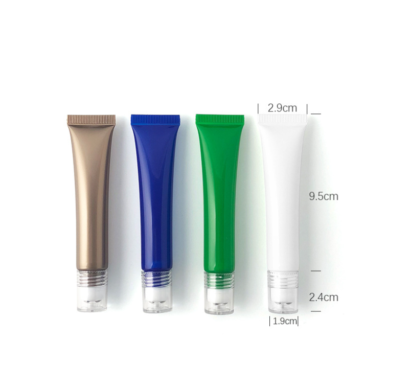 20g three-ball massage tube eye cream, packaged in pink, blue, green, brown, and white.